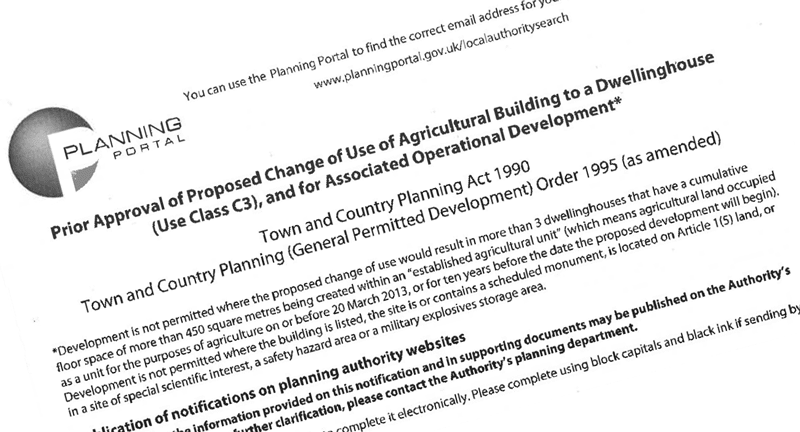 Permitted Development – Agricultural to Residential